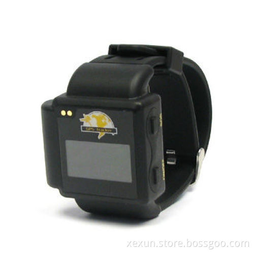 Wristwatch GPS Tracker with 102dBm Sensitivity, Monitoring and SOS Features, Measures 45 x 38 x 18mm